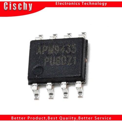 10pcs/lot FDS9435A SI9435 APM9435A 9435A 9435 Single P-Channel Enhancement Mode Field Effect Transistor SOP-8