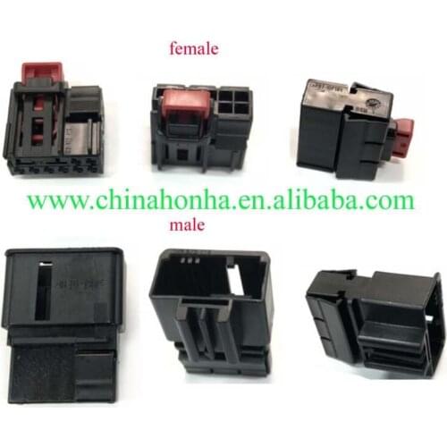 2/5/10 pcs black car connector For LED taillights harness modified 8P plug 1K8 972 928 B/1K8 972 718 B