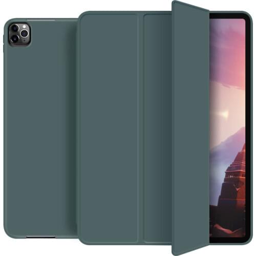 Case for iPad Pro 11 2020 Smart Case Ultra Slim Magnetic Folding Flip Stand Soft TPU Back Cover for iPad Pro 11 Case 2020 Funda