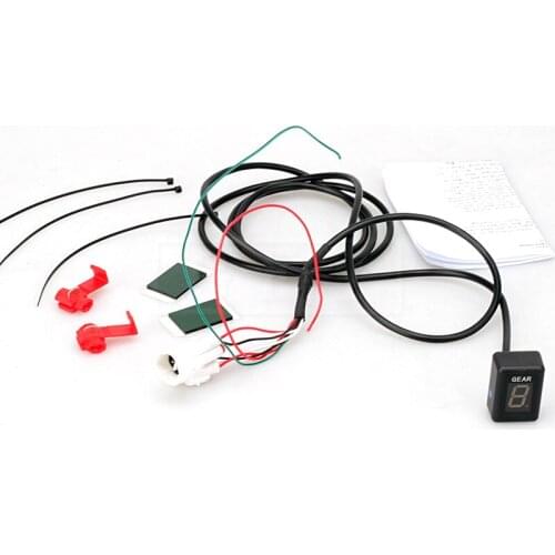 Motorcycle 1-6 Level Gear Indicator Digital Gear Meter For Yamaha XVS 950A XVS 1300A XV1900A Mldnight Star XVS 1300A Stratollner