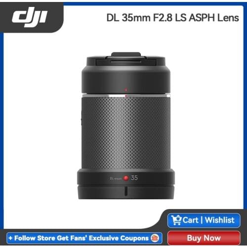 DJI Zenmuse X7 DL 35mm F2.8 LS ASPH Lens for Zenmuse X7 original brand new