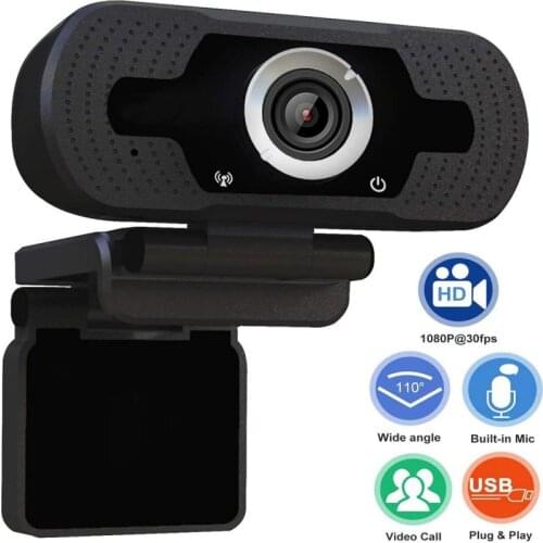 HD 1080P Webcam Web USB 2.0 Video Camera with Microphone for PC Laptop Computer Dropshipping