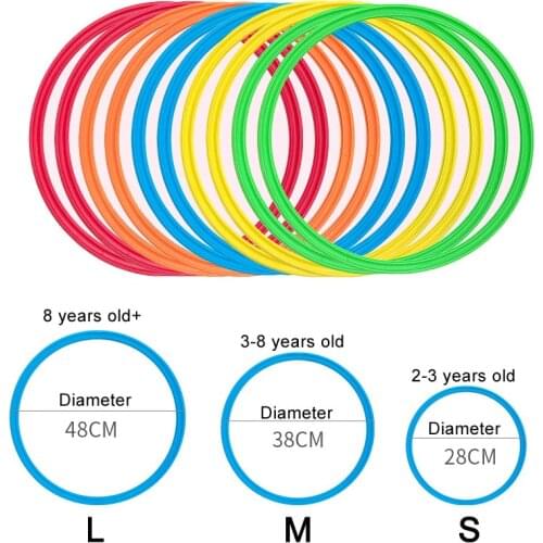 Outdoor Kids Toys Hopscotch Ring Jumping For Kids Sports Outdoor Play Outside Toys Children Garden Backyard Indoor Carnival Game