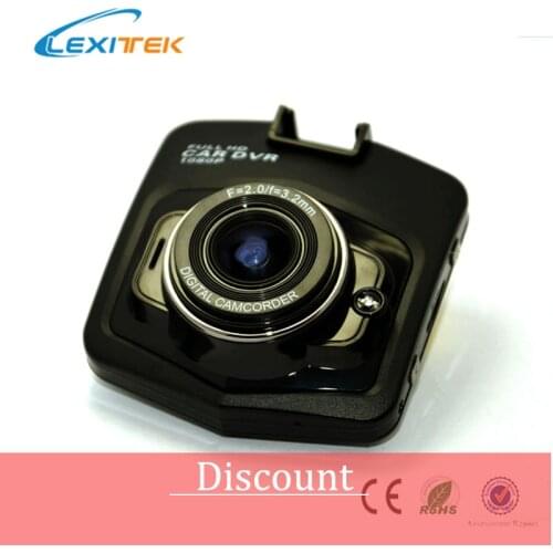 Lexitek High quality Mini Car DVR Dashcam Camera GT300 Full HD 1080P Portable Recorder Night Vision G-Sensor NO HDMI Dash Cam