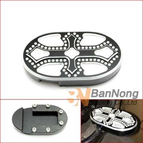 Motorcycle CNC modified Darkside Cross logo Brake Pedal Cover For Harley Sportster XL 883 1200 48 XL883 XL1200