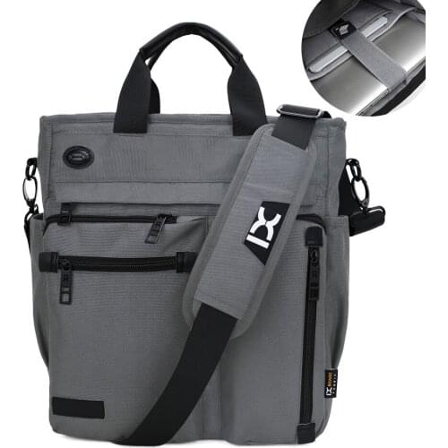 High Quality Man Business Hand Bag Male Double Shoulder Bags for Ipad Urban Daily Carry Bag Crossbody Pack with Many Pocket