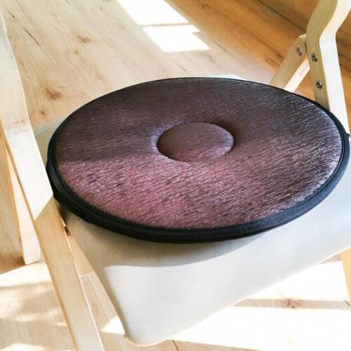 Cushion Coffee Car Seat Foam Mobility Aid Chair Seat Revolving 360 Degree Rotating Cushion Swivel Car Portable Non Slip Seat Mat