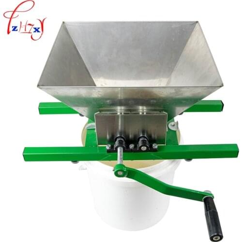 Manual Home 7 L Pulper Fruit Crusher fruit pulverizer Portable fruit Scratter Cider Wine Juice Press Crusher 1pc