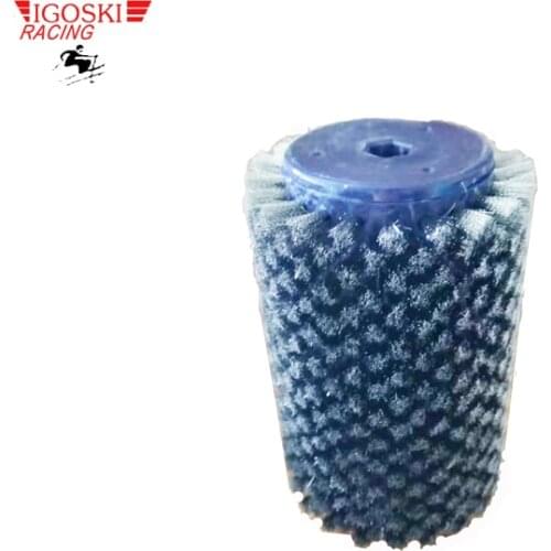 IGOSKI stainless steel wire Roto Brush for Cross-Country Ski Waxing Fits 10mm Hex Shaft