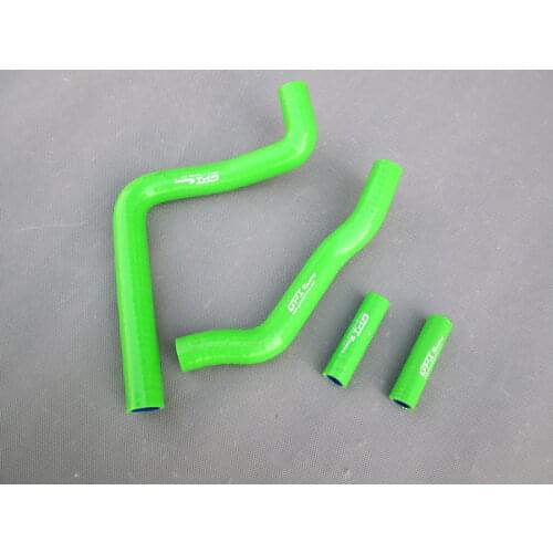 Silicone Radiator Coolant Hose For Kawasaki KX250 KX 250 2004 2005 2006 2007 KX-250 05 06 07