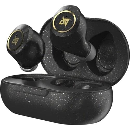 Newest AUGLAMOUR AT200 TWS True Wireless Earbuds Bluetooth 5.0 Touch Control Earphone IPX5 Waterproof Noise Reduction Headset