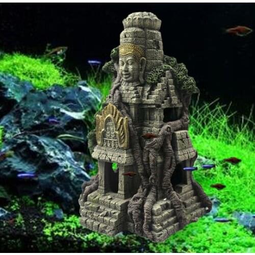 Vintage Pirate Ship Shipwreck Shelter Fish Tank Landscaping Ornament Simulation Crafts Aquarium Decorations Fish Hiding