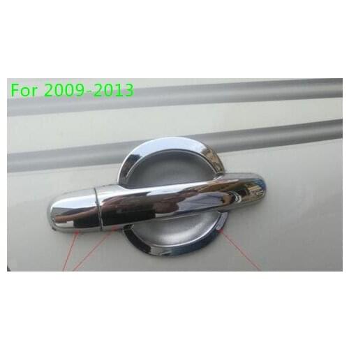 Higher star ABS chrome door handle decoration protection cover+door handle bowl for RAV4 2009-2017