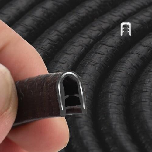 Car Door Edge Protector Universal Auto Door Guard Protective Strips Automobiles Doors Trunk Hood Seal Sealant Strip Accessories