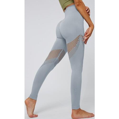 Women Fitness Leggings High Waist Yoga Leggings Yoga Pants Gym Legging Seamless Stretch Sport Soft Nylon Running Tight Pants