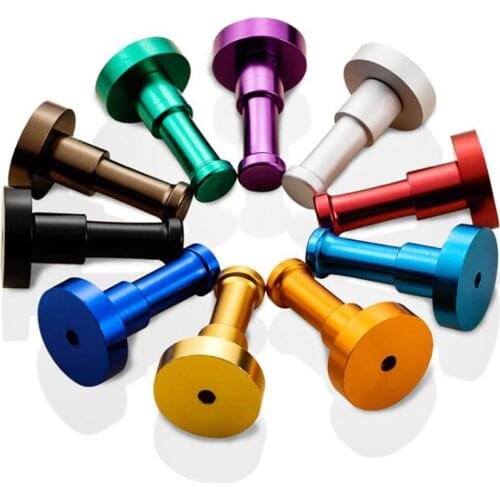 1PC Kitchen Bathroom Coat Hook Space Aluminum Colorful Robe Hooks Living Room Key Hat Handbag Rack Hanger Hook Clothes Pegs