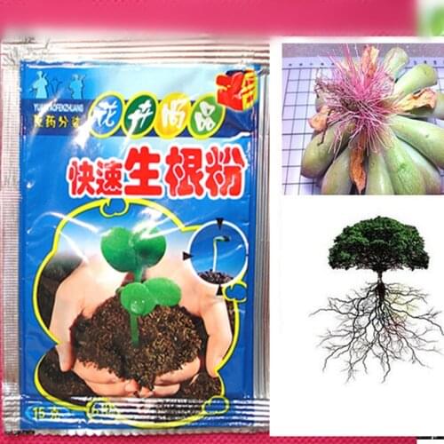 2pcs Flower Strong rooting powder cuttage growing roots seed seedling root germination aid fertilizer Garden accessories