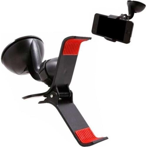 2020 New Universal Car Phone Clip Holder Auto Windshield Mount Stand with Suction Cup for Mobile GPS