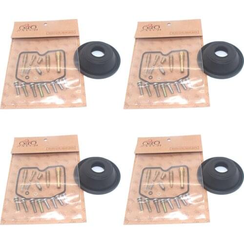 4set for ZX1100 GPZ 1995-1997 ZX 1100 GPZ1100 Motorcycle Carburetor Repair Kit Plunger Diaphragm