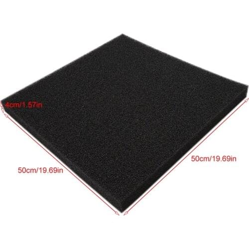 Aquarium Activated Carbon Foam Pad Filter Aquarium Square Filtration Sponge Sheet Aquarium Fish Tank Filter Practical-W110
