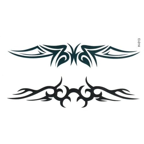 Tattoo ink black henna para sobrancelha kit de tatuagem cute adesivo de parede espelhado tatoo temporary stickers tatuajes tatto