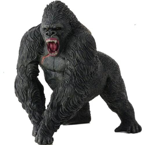 Gorill Simulation Big Orangutan Chimpanzee Indominus Rex Animals Model Action Figures Collection Kids Toy