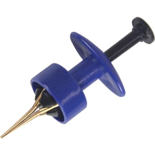 Copper Wear Resistant Bundled Bait Device Bloodworm Clip Durable Red Worm Four Claw Design Portable Lure Fishing Tool Linked