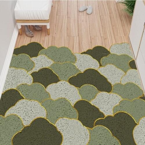 Cloud Pattern Household Mats Carpet PVC Indoor Hallway Doormat Can Be Customized Cuttable Mats Carpet Non-slip Entrance Doormat