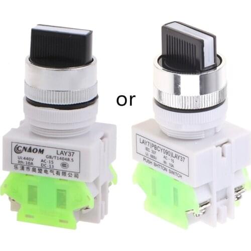 L9BE Rotary Three Position Selector Switch Power Ignition LAY7-20X/3