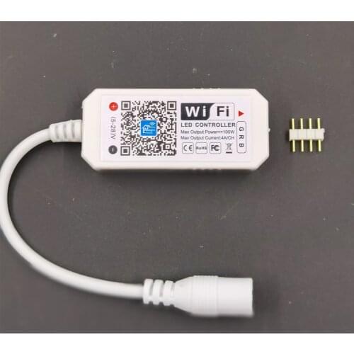 Magic Home Mini RGB Wifi Controller For Led Strip Panel Light Timing Function 16million Colors Smartphone Control