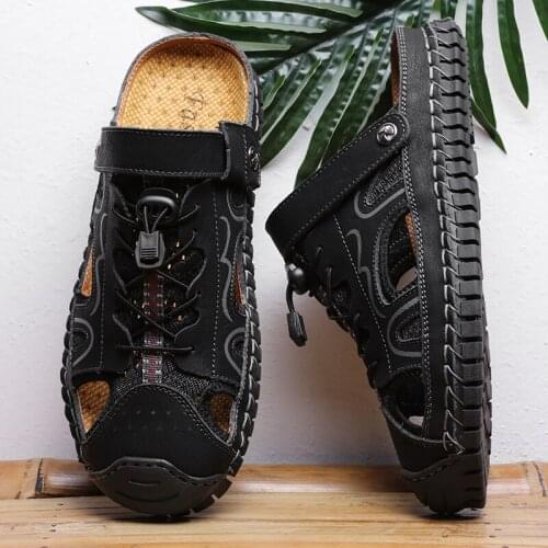 Mannen schuhe verano mens flops flip zapatos sandles sandale 2019 big leather para sandalsslippers shoes running homme outdoor