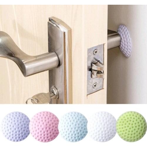Soft Rubber Pad To Protect The Wall Self Adhesive Door Stopper Golf Modelling Door Fender Stickers