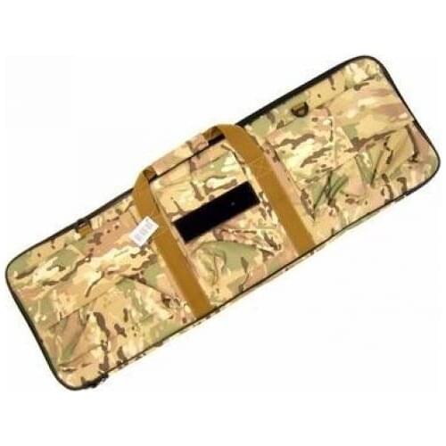 Suitcase airsoft royal multicam soft padded cm110 x 25 with outside pockets