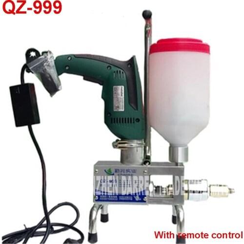 NEW Grouting !QZ-999 High pressure filling machine Epoxy Injection Pump with ELECTRIC WIRELESS REMOTE CONTROL concrete repair