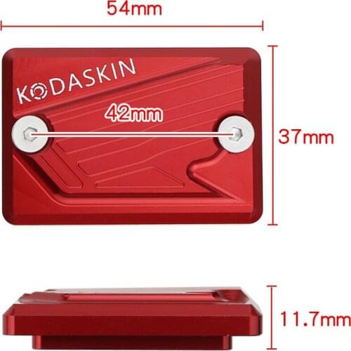 Kodaskin Front Aluminum Alloy Cylinder Cover Motorcycle Tech Max Fluid Reservoir cap For Honda PCX150 pcx 125