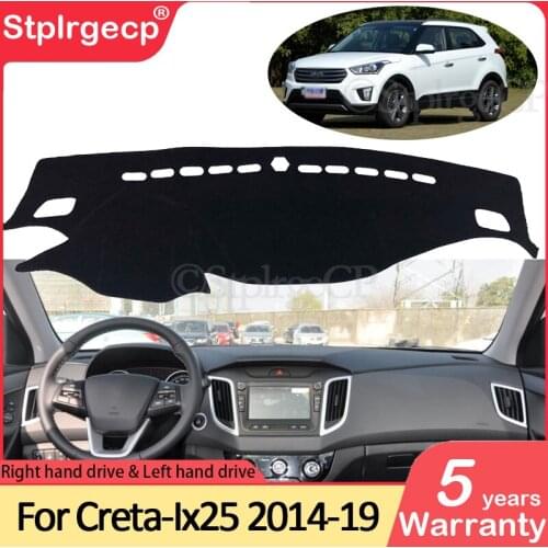 For Hyundai Creta Ix25 2014 2015 2016 2017 2018 2019 Anti-Slip Mat Dashboard Cover Pad Sunshade Dashmat Carpet Car Accessories