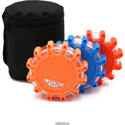 Drop Wholesale LED Emergency Magnet Flashing Warning Night Lights Safety Road For Car Truck Boat Dropshipping