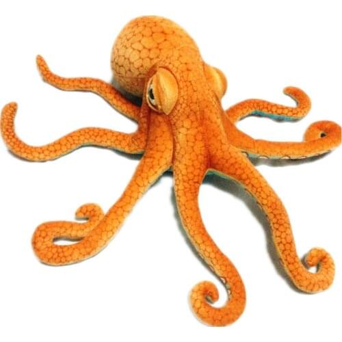 Real life octopus plush toy simulation of marine animals plush toy octopus car sofa cushion pillow decoration gift toy 80cm