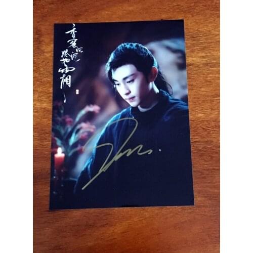 Hand Signed Deng Lun autographed photo 5*7 free ship 102018A