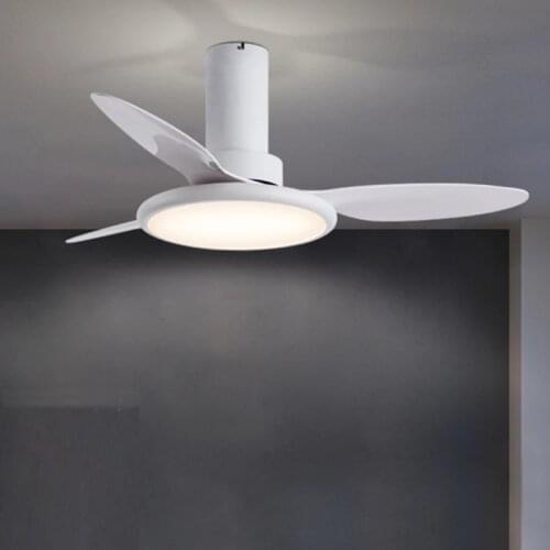 Modern Ceiling Fan with Led Light remote control for Home Dining Living Room Bedroom Bladeless DC Frequence conversion Fashion