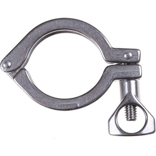 1.5" Heavy Duty Sanitary Clamp Stainless Steel Tri Clover Sanitary Fitting For Home Brewing