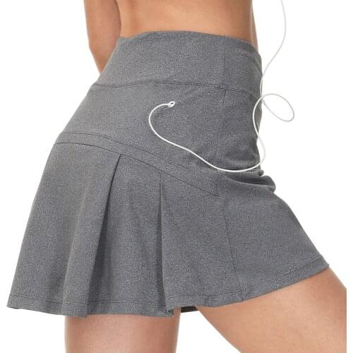 Tennis Skirts Women Sports Golf Pleated Skirt Fitness Shorts High Waist Athletic Quick Dry Running Short Sport Skort