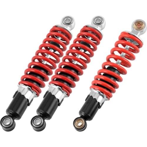 325mm 350mm long Universal Spring Rear Shock Absorber Suspension Adjustable Damping For ATV Quad Dirt Pit Pro Bike