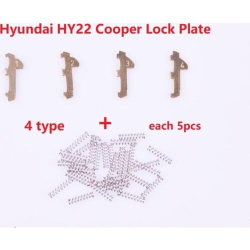 20pcs) HY22 Car Lock Reed Locking Repairing Work plate For HYUNDAI IX30 35 S8 K5 Verna new Sportage e.t.c