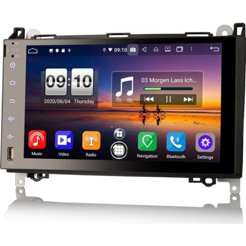 9" Android 10.0 OS Car Multimedia GPS Radio System Player for Volkswagen Crafter 2006+ with Built-in DSP Amplifier System