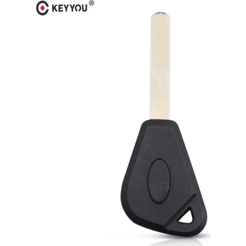 KEYYOU 10X Transponder Key Shell Case For Subaru Outback Legacy 2011-2014 Forester Impreza Auto Car Key Shell Blank Fob Case