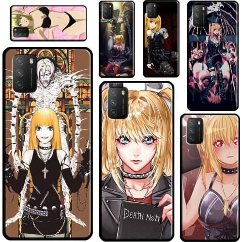 Rem Misa Death Note anime For POCO X3 Pro F2 F3 M3 Case For Xiaomi Mi 11 Ultra Note 10 Lite Mi A3 9T 10T Pro Cover
