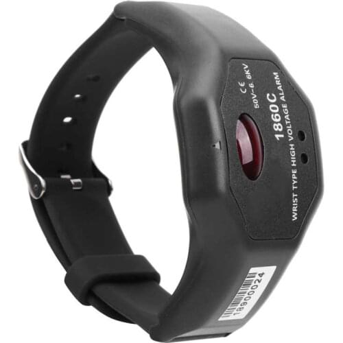 High voltage alarm Tester ETCR-1860C 50V-6.6KV High Voltage Detector with Alarm Wrist Type High Voltage Alarm Voltage Meter