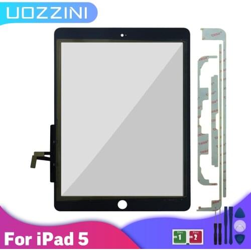 For iPad 5 A1474 A1475 A1476 Outer LCD Touch Screen Digitizer Front Glass Panel Replacement For ipad 5 Touch Tool Frame Glue