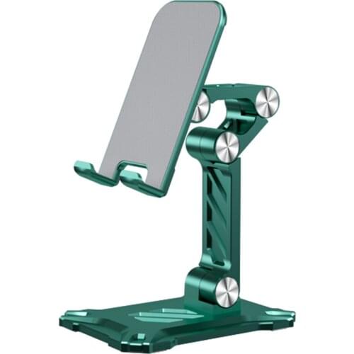 Ergonomic Design Free Rotation Powder Metallurgy Antiskid Metal Telescopic Stand For 4.7-13 Inch For IPad And Tablet